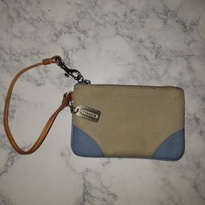 Coach coin bag wristlet
